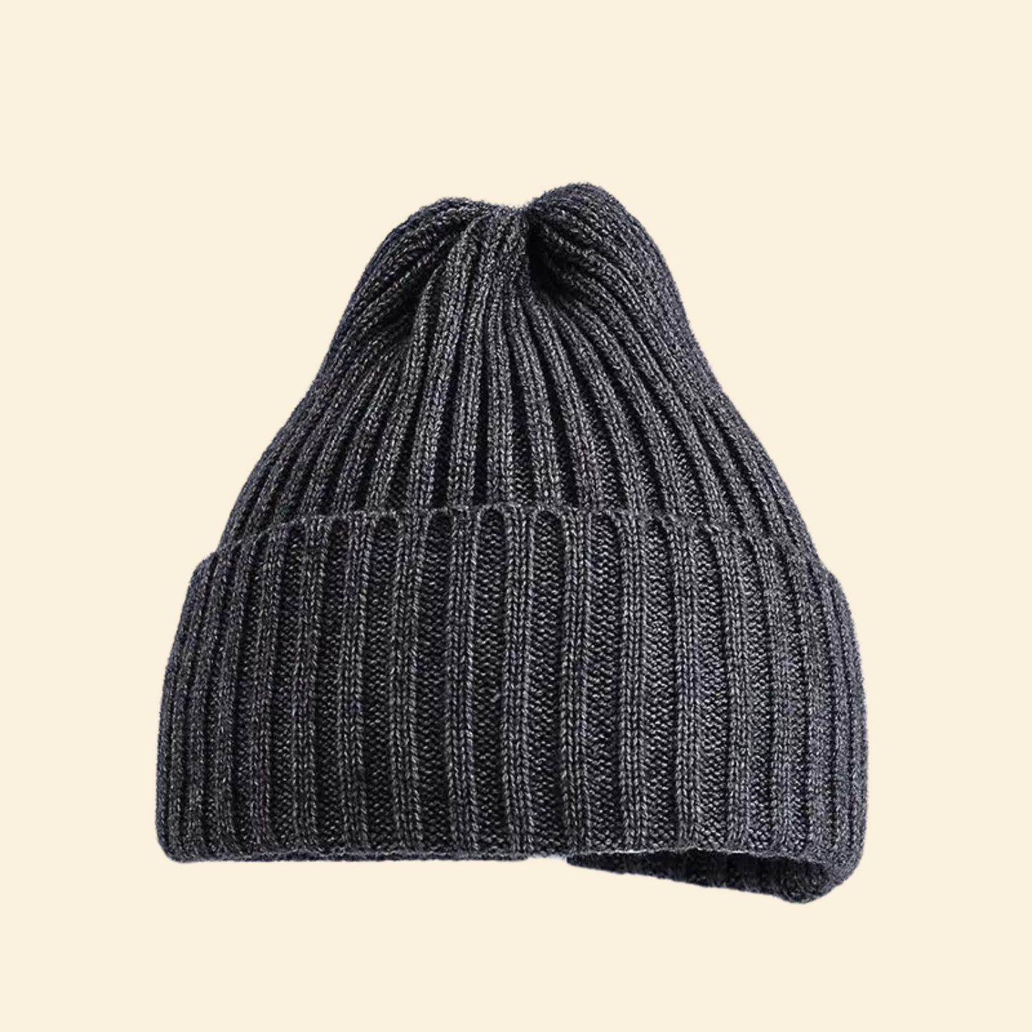 Baby Ribbed Knitted Beanie Hat