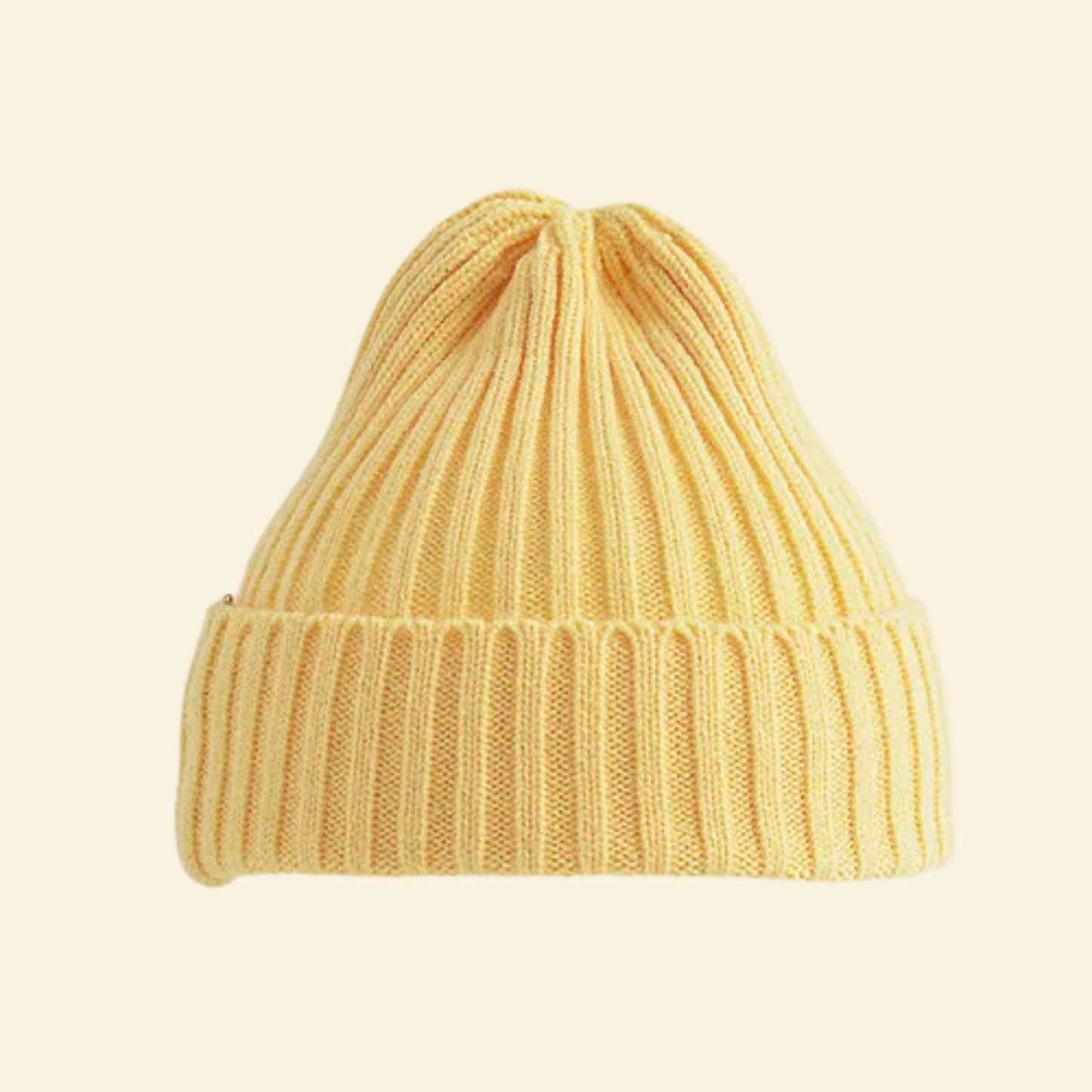 Baby Ribbed Knitted Beanie Hat