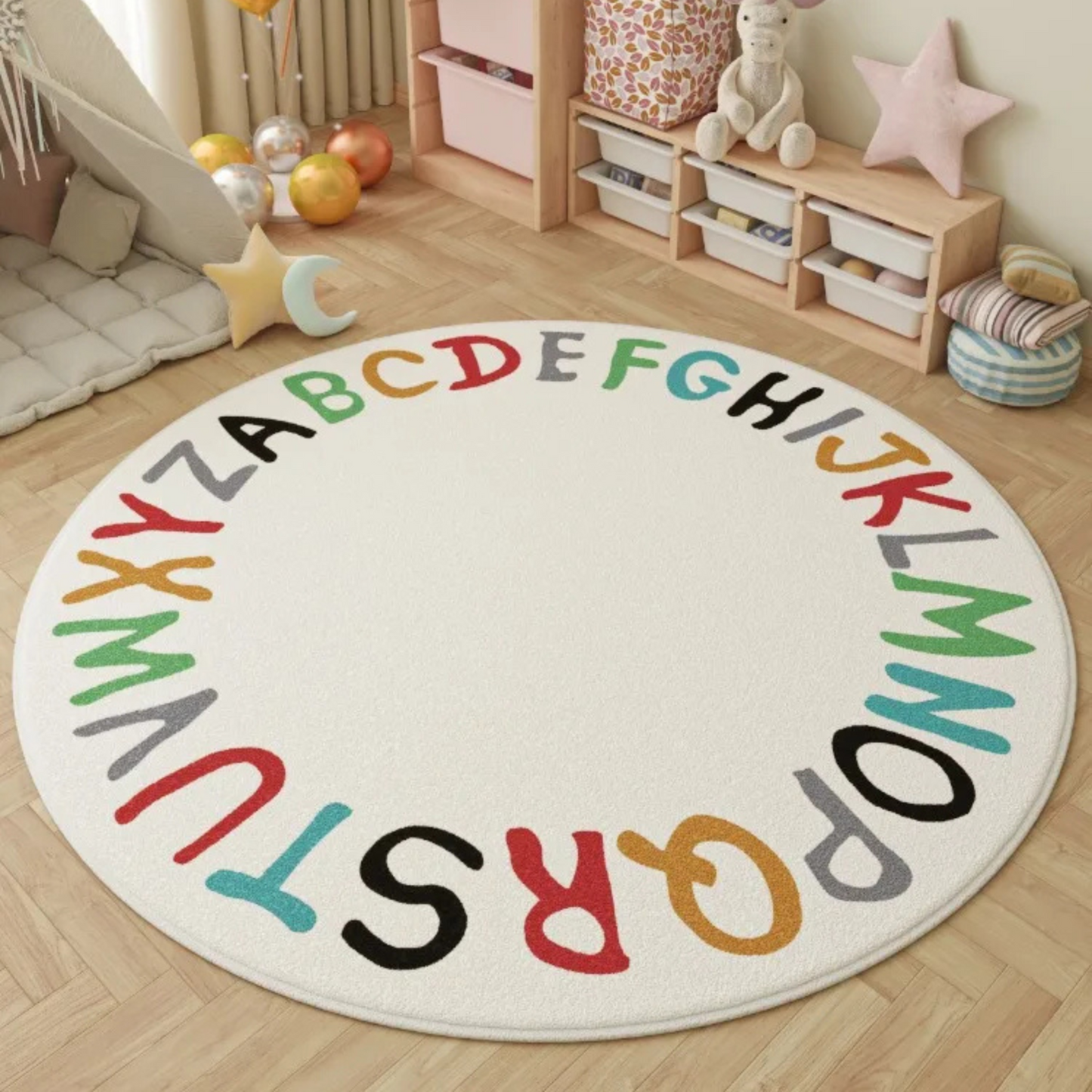 Cartoon Style Round Carpet