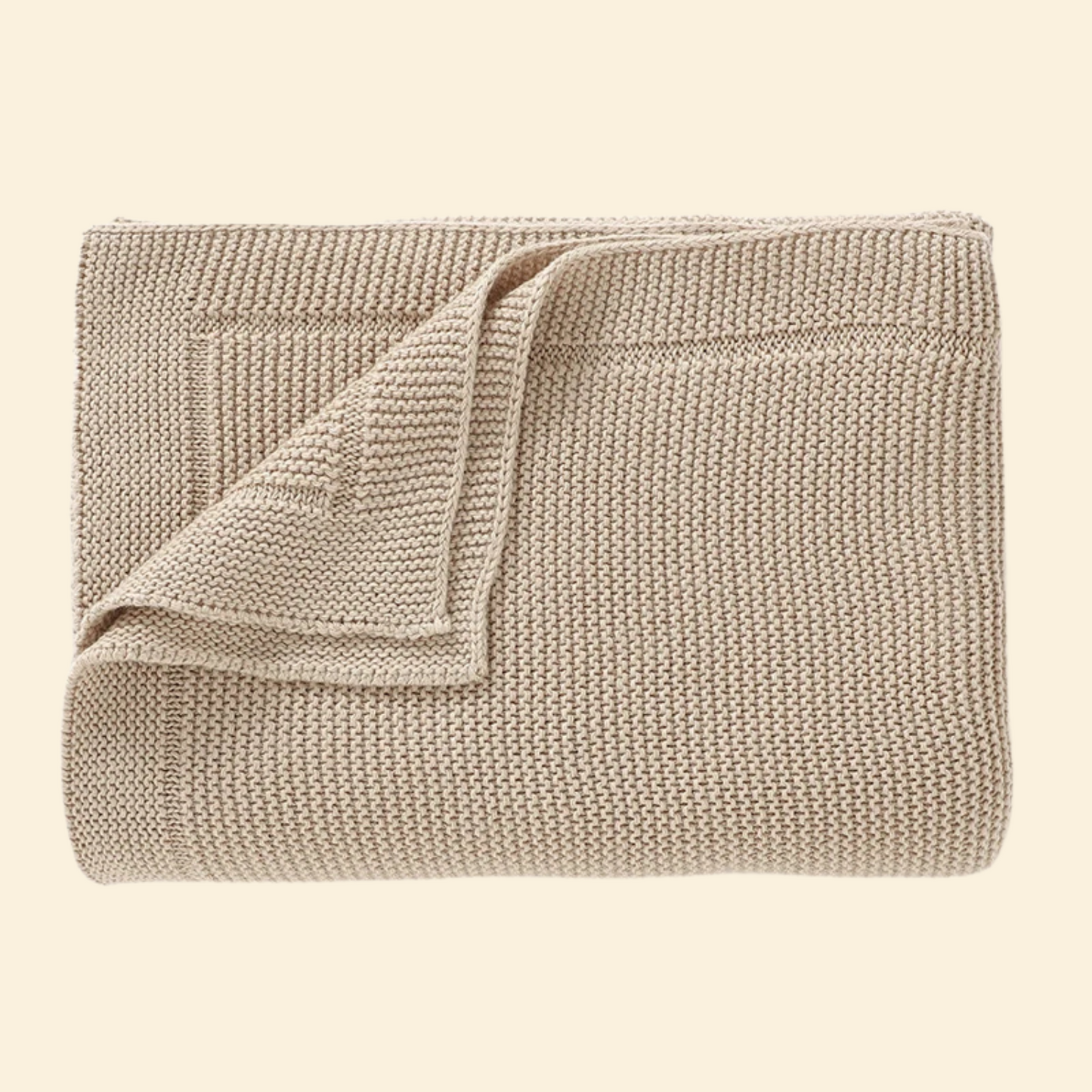 All Seasons Cotton Knitted Baby Blanket