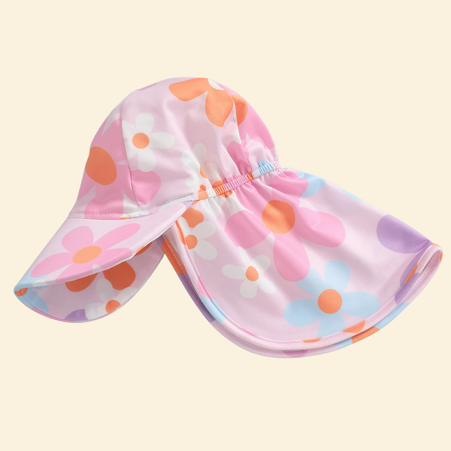 Floreal Long Sleeve Swimsuit & Sunhat