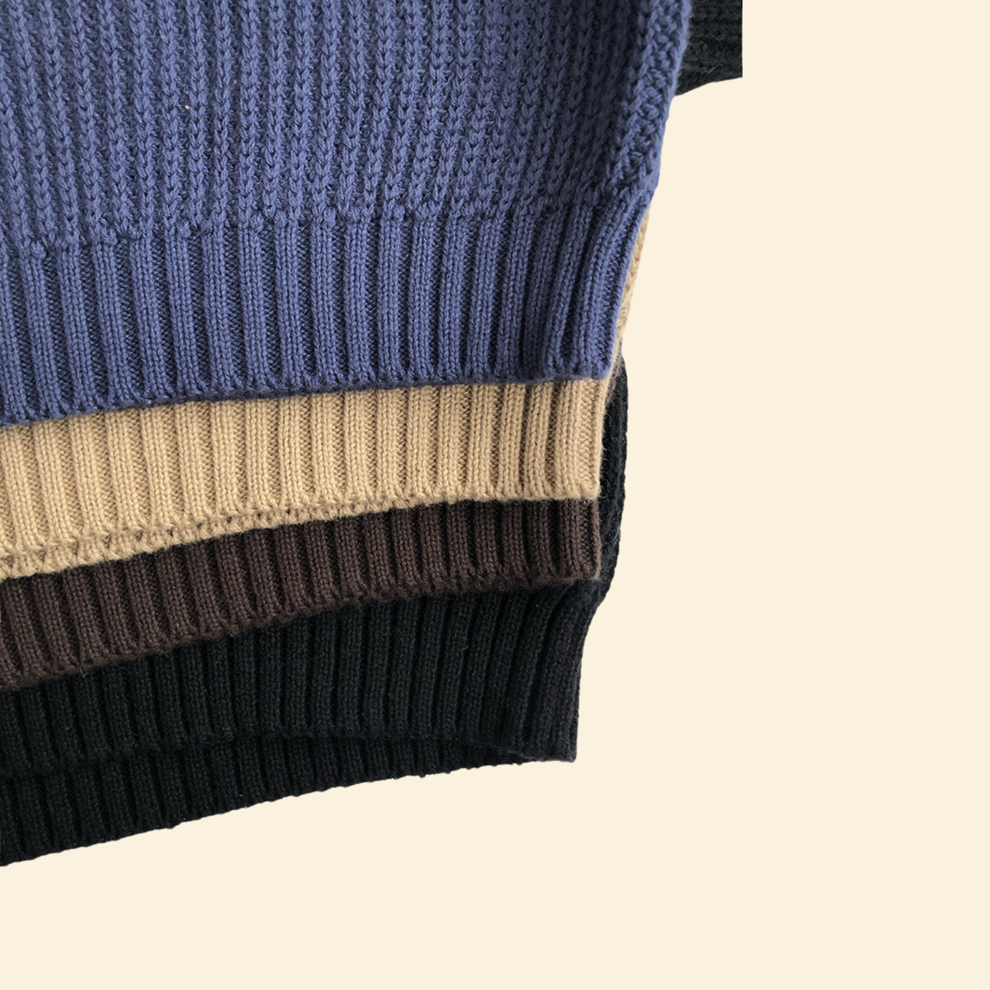 Knitted Korean Pure Cotton Pullover