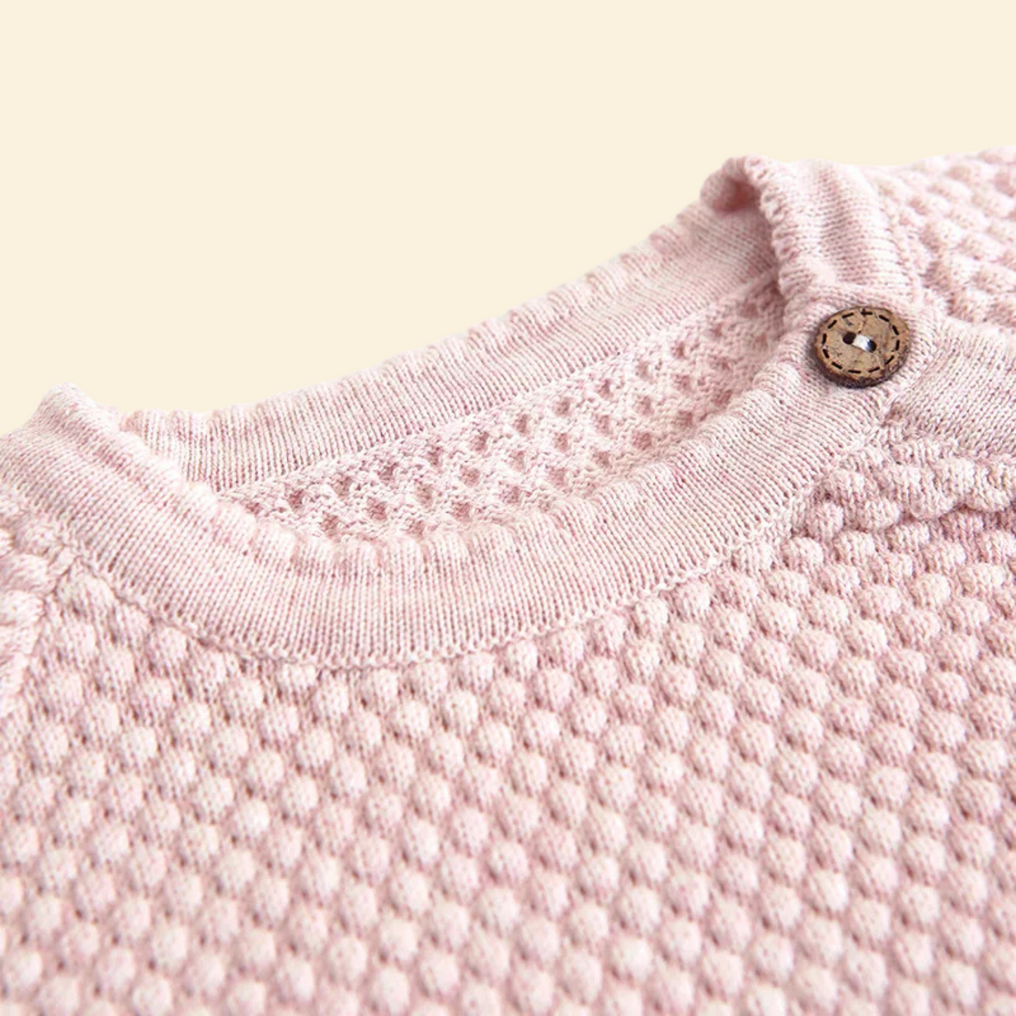 Knitted Baby Pajamas Set