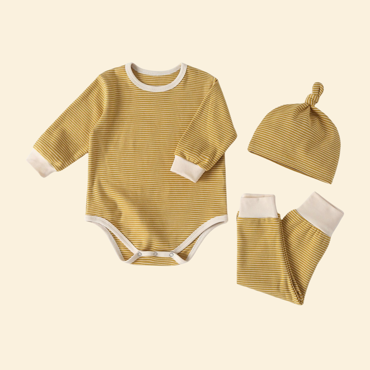 Three-Pieces Casual Outfits Set Baby Clothing