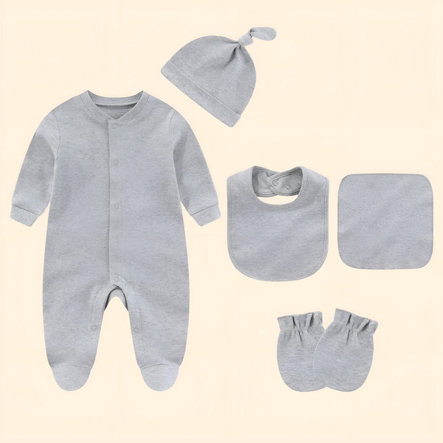 Newborn Baby Pajamas #5 pieces Sets