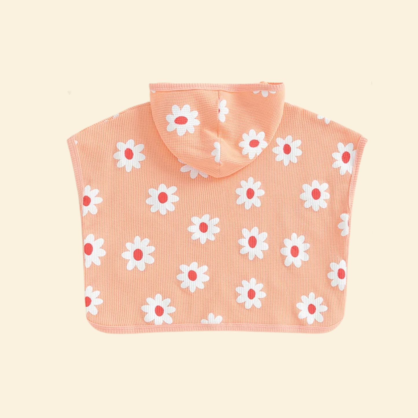 Flower Poncho Cover-up for Swimsuit