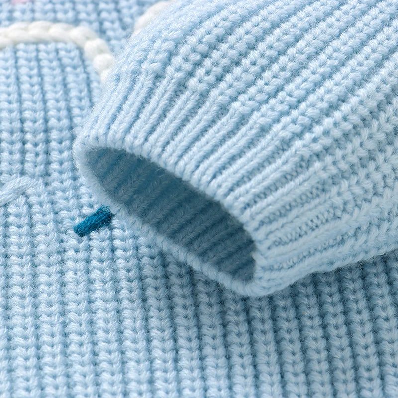 Knitted Casual Long Sleeve Pullover "One"