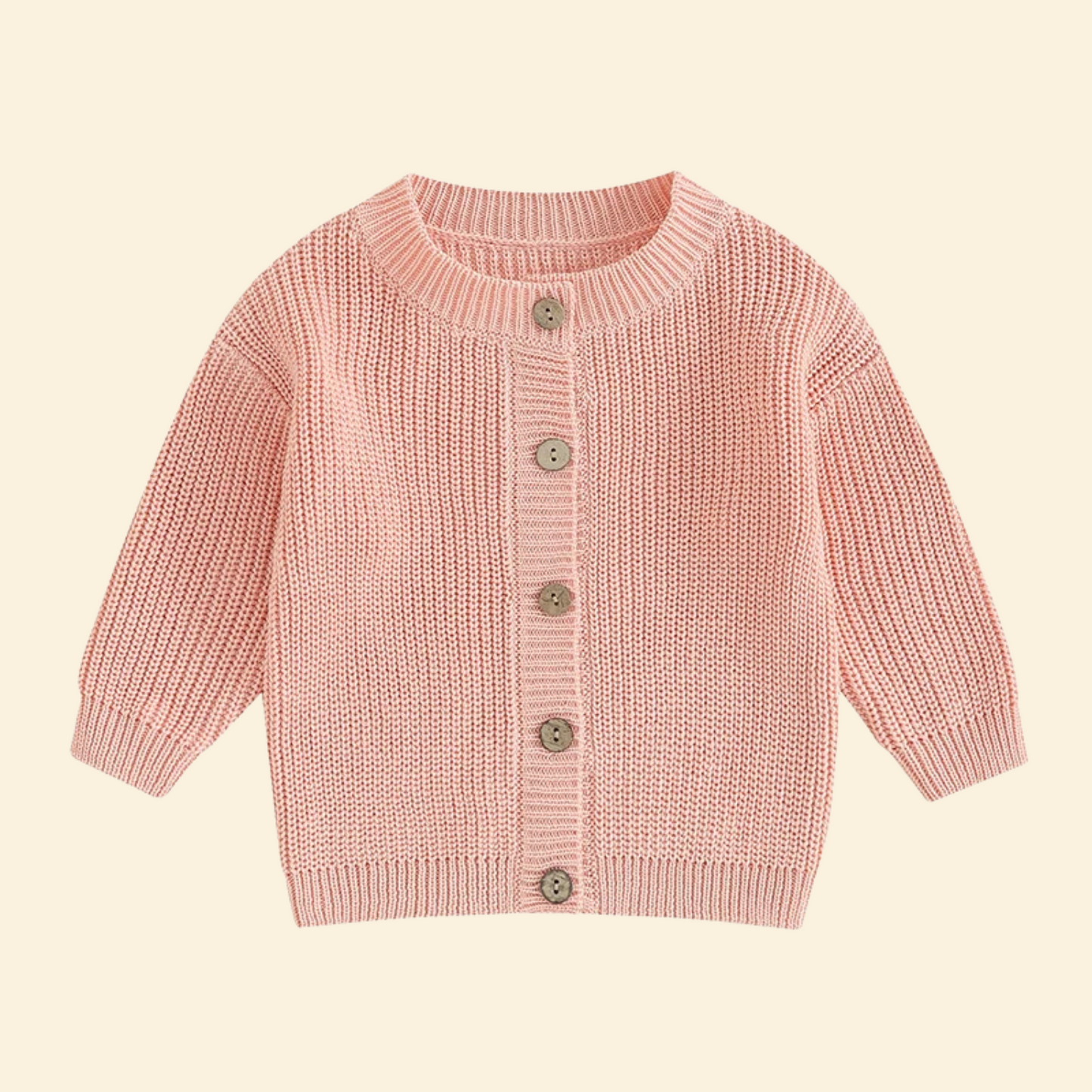 Knitted Casual Long Sleeve Cardigan