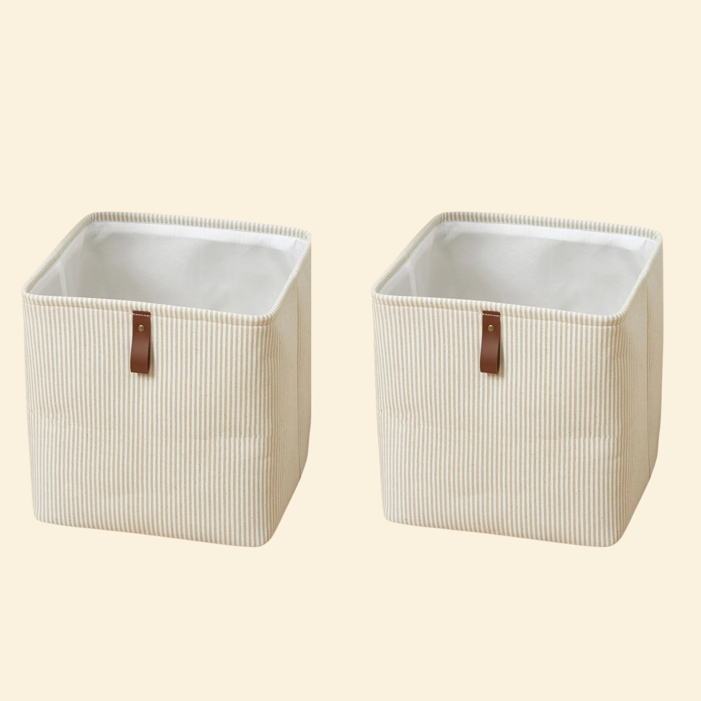 Cube Storage Box With Handle  For Toys & Clothes