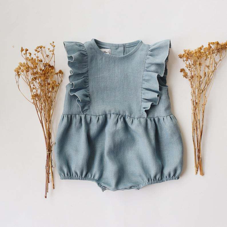Sleeveless Baby Romper
