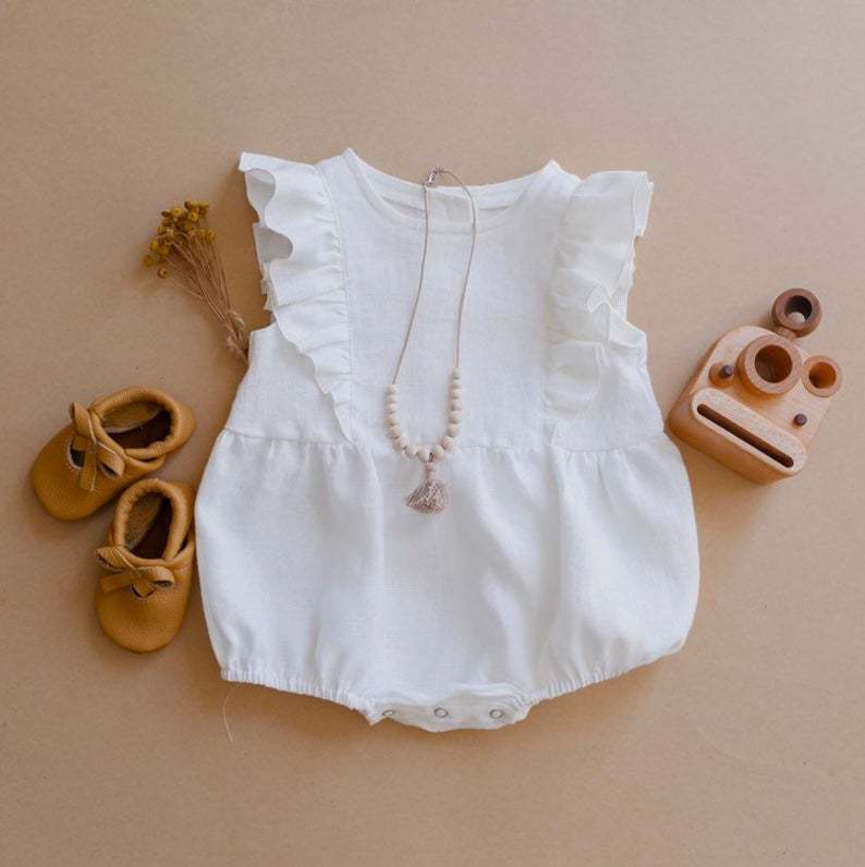 Sleeveless Baby Romper