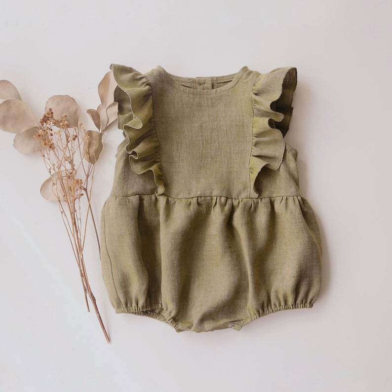 Sleeveless Baby Romper