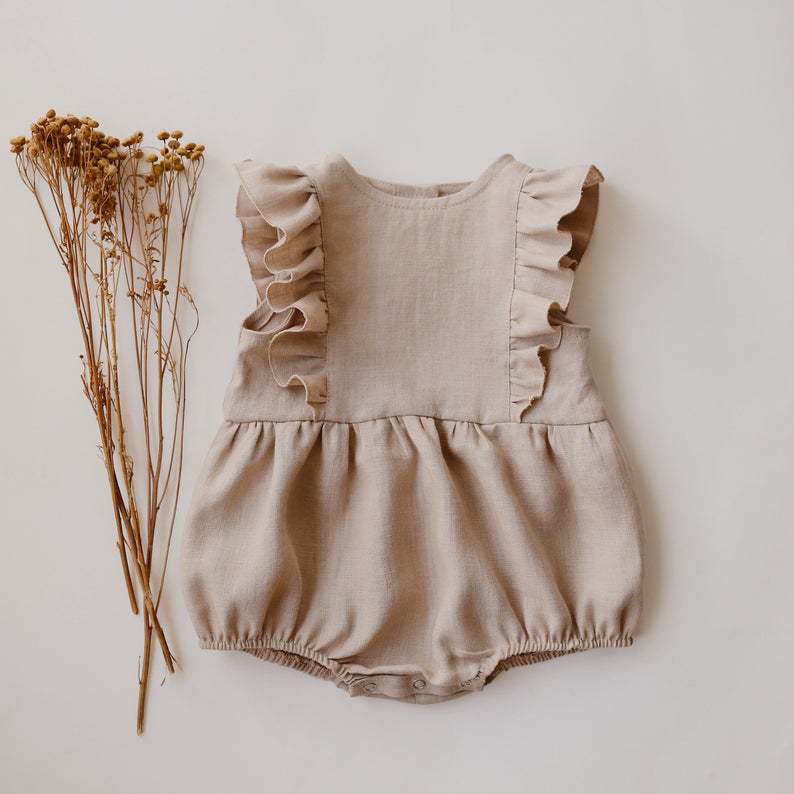 Sleeveless Baby Romper