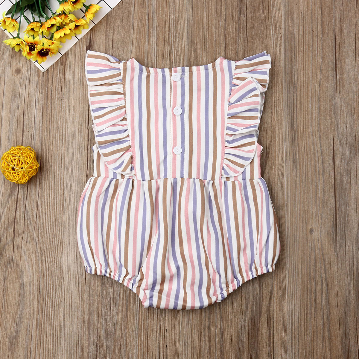 Sleeveless Baby Romper