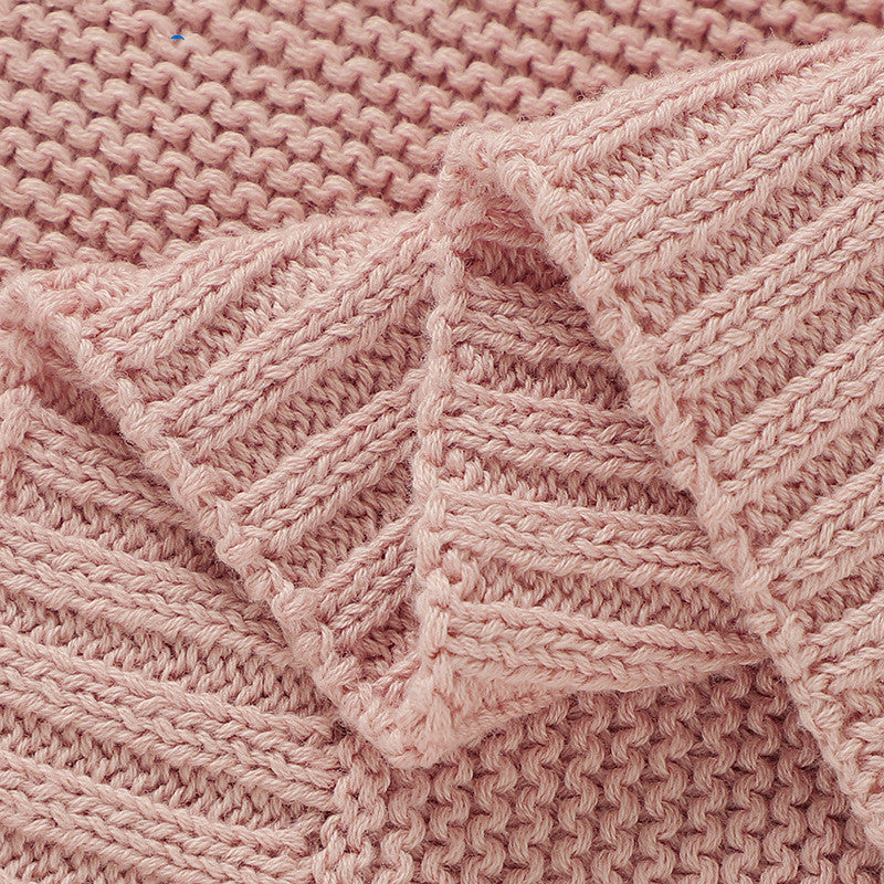 All Seasons Super Soft Cotton Knitted Blanket