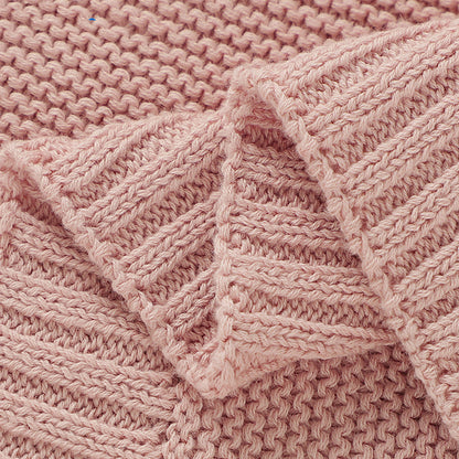 All Seasons Super Soft Cotton Knitted Blanket