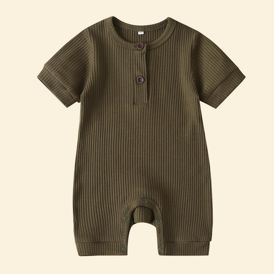 Summer Bodysuit Cotton Short Sleeve
