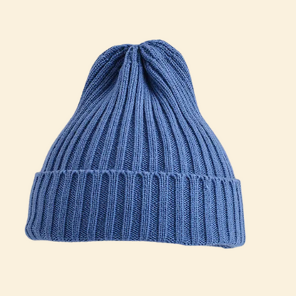 Baby Ribbed Knitted Beanie Hat