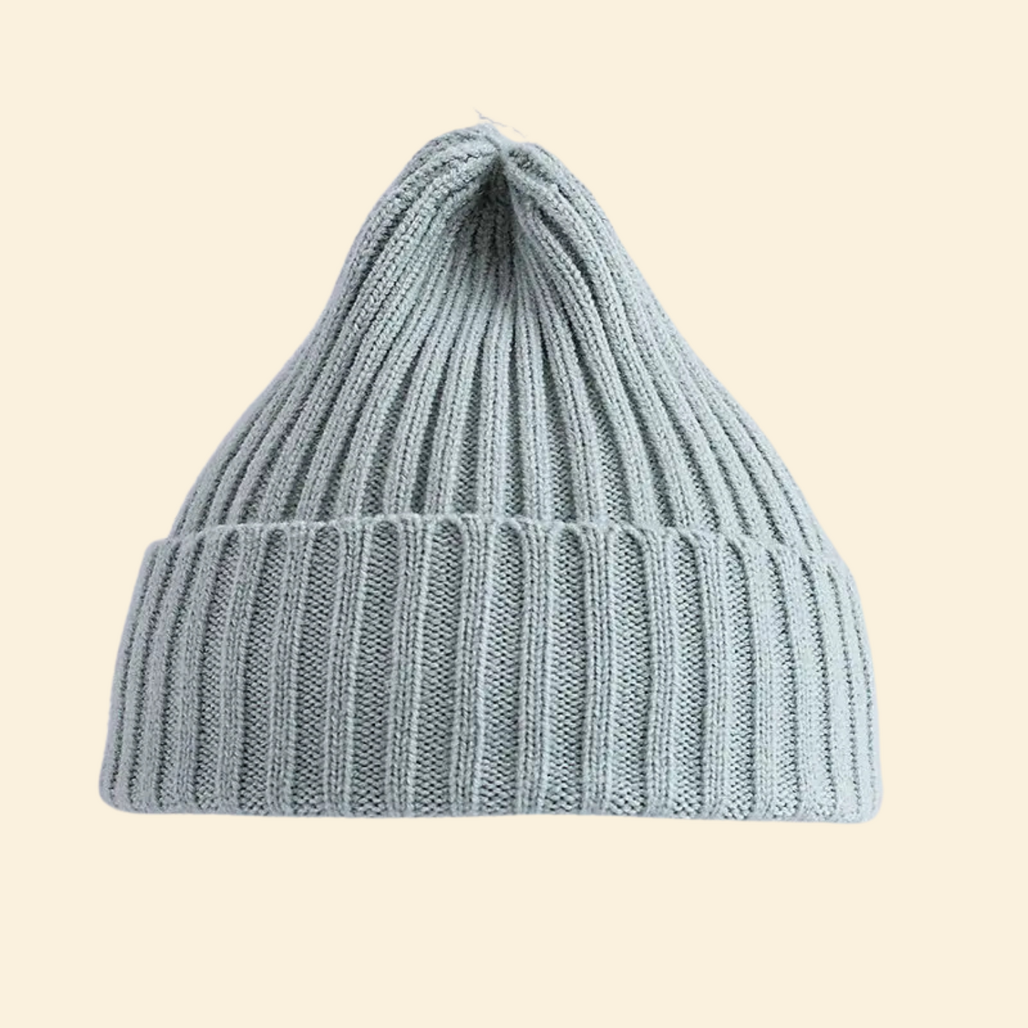 Baby Ribbed Knitted Beanie Hat