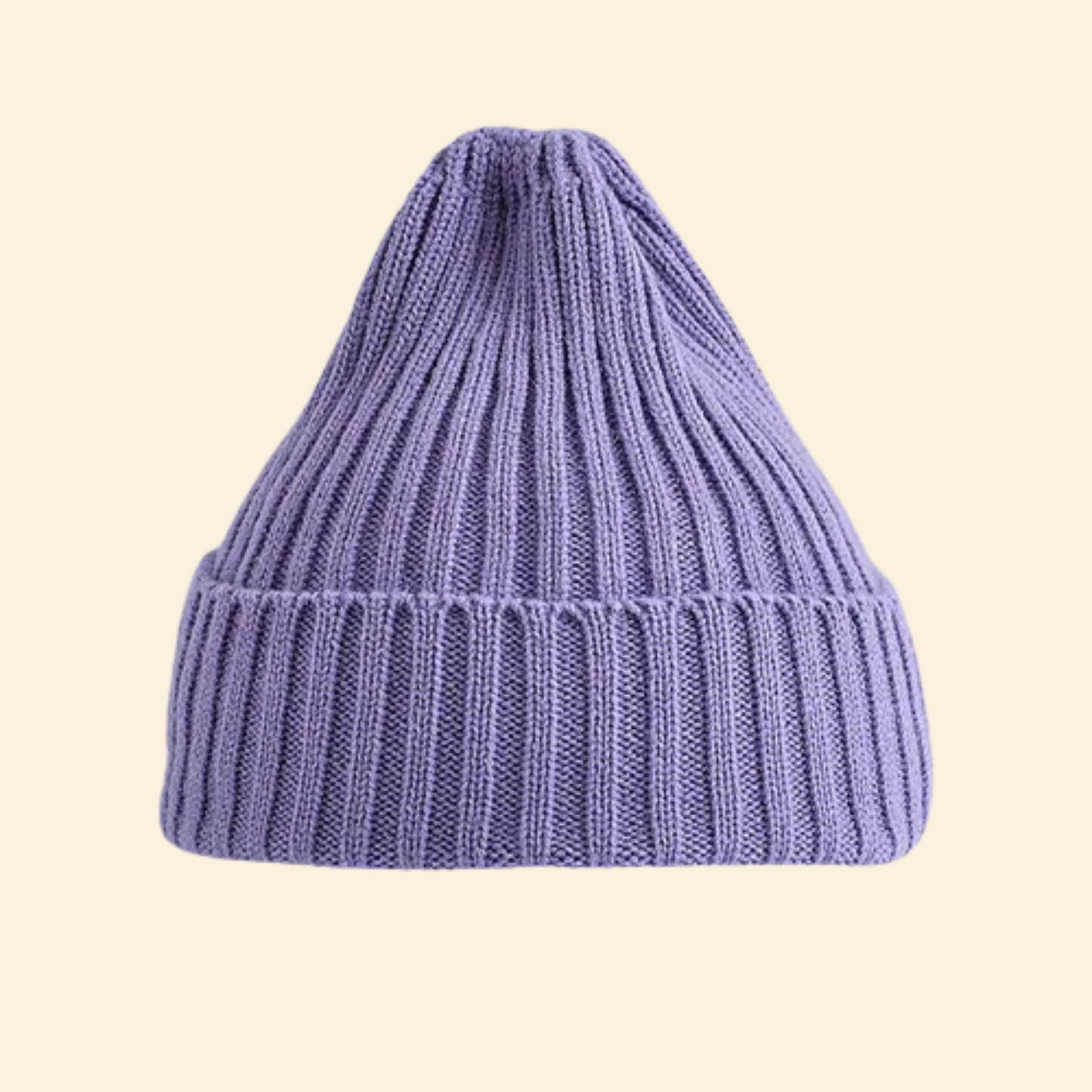 Baby Ribbed Knitted Beanie Hat