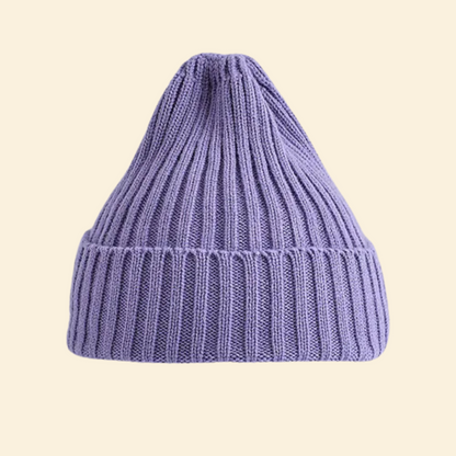 Baby Ribbed Knitted Beanie Hat
