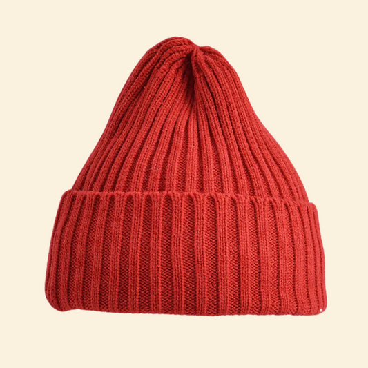 Baby Ribbed Knitted Beanie Hat