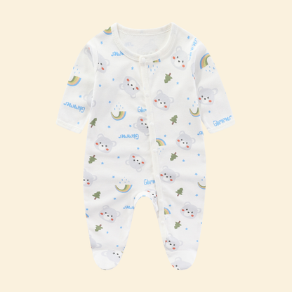 Pure Cotton Newborn Jumpsuit