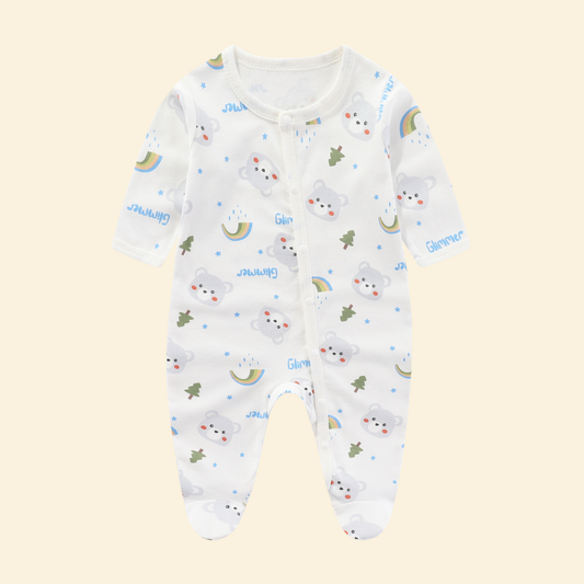 Pure Cotton Newborn Jumpsuit