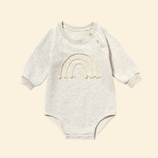 Romper Cotton Long Sleeve
