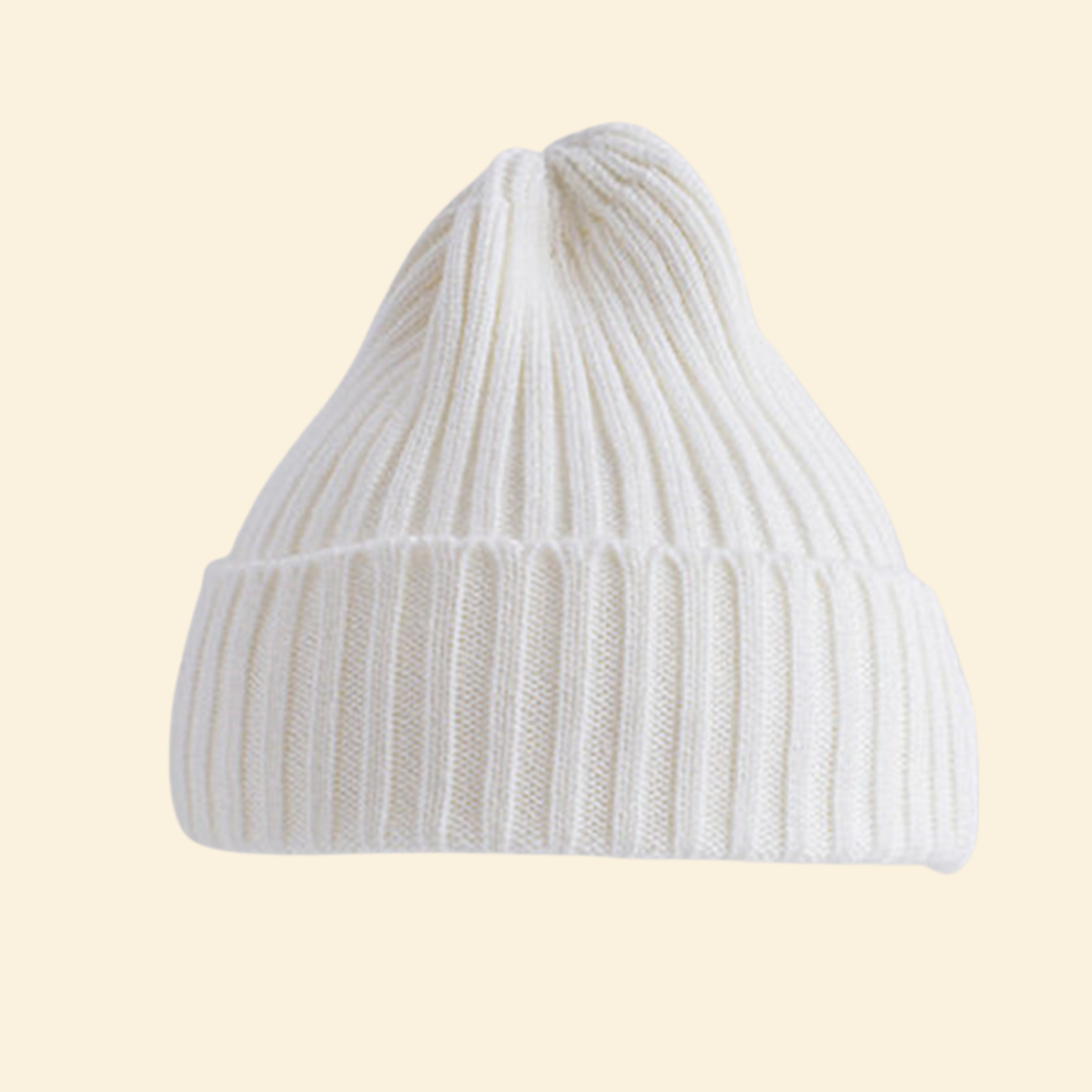 Baby Ribbed Knitted Beanie Hat