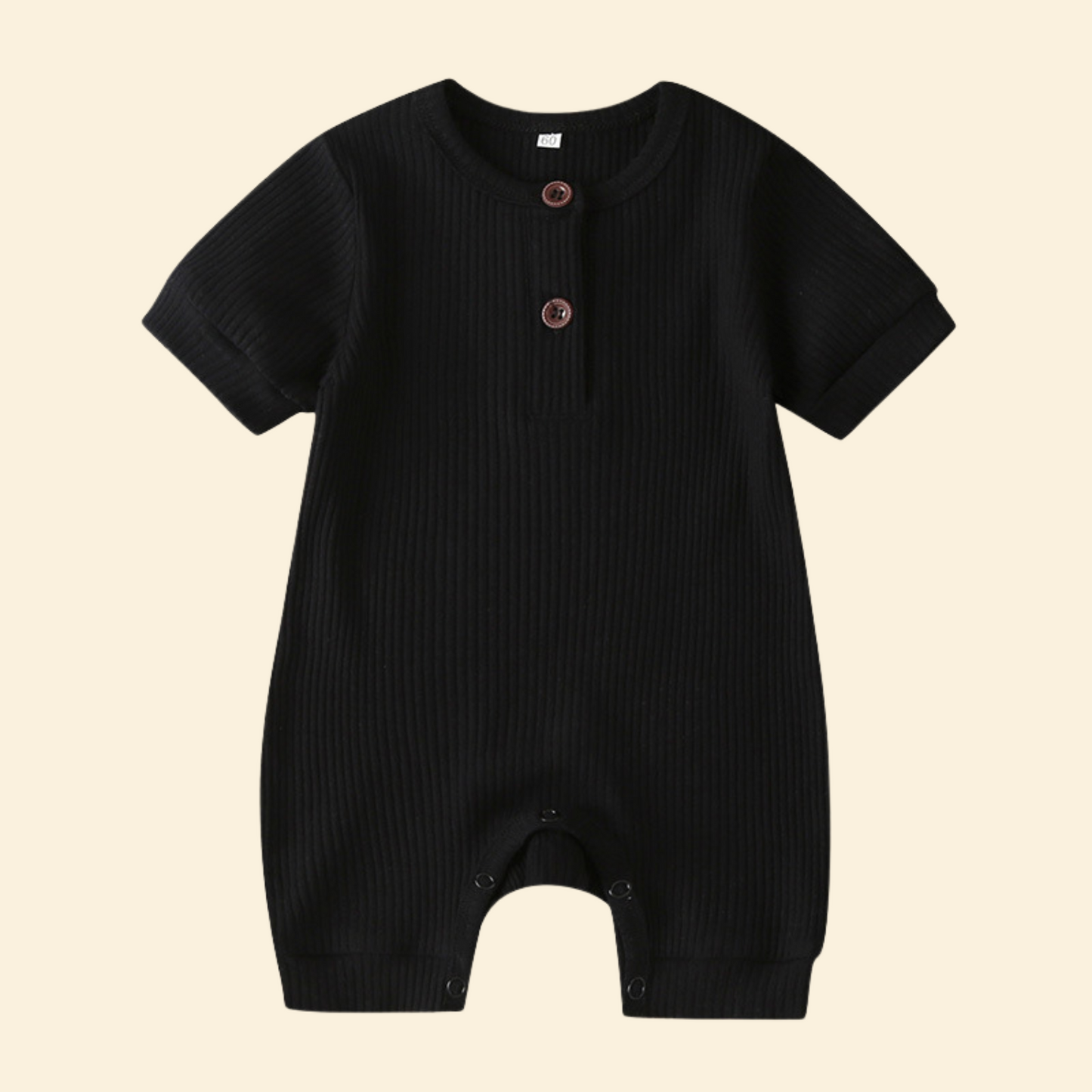 Summer Bodysuit Cotton Short Sleeve