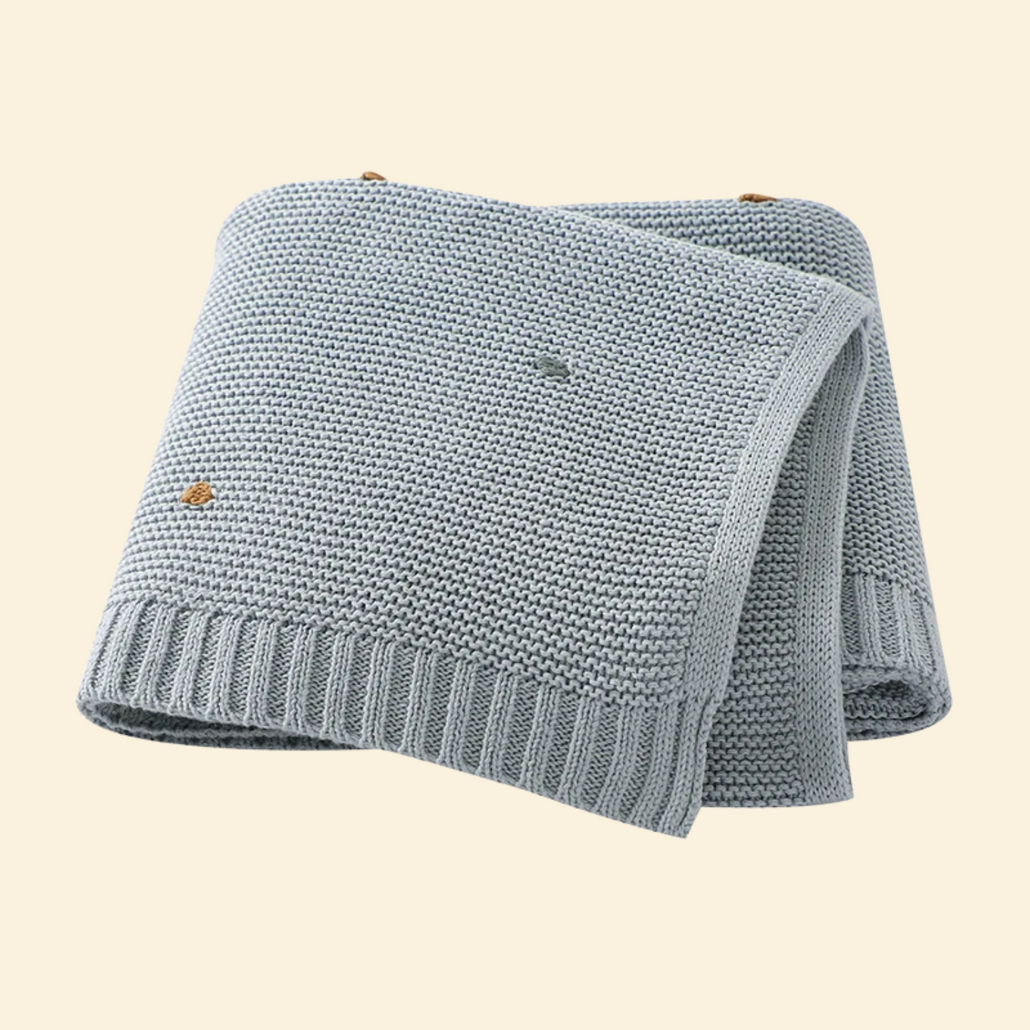 All Seasons Super Soft Cotton Knitted Blanket