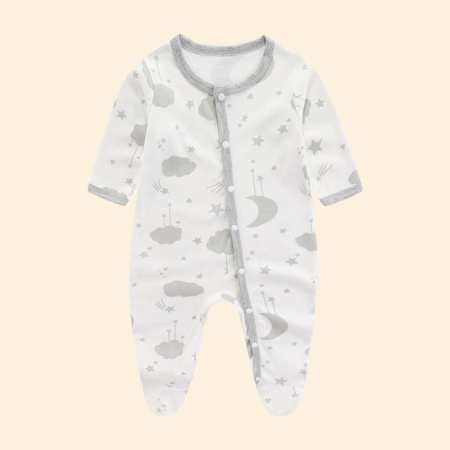 Pure Cotton Newborn Jumpsuit