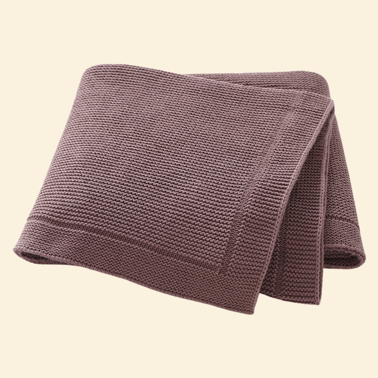 All-Seasons Super Soft Cotton Knitted Blanket
