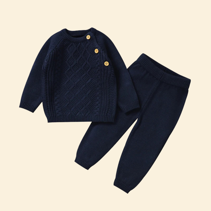 Knitted Casual Baby Clothing Outfits Set