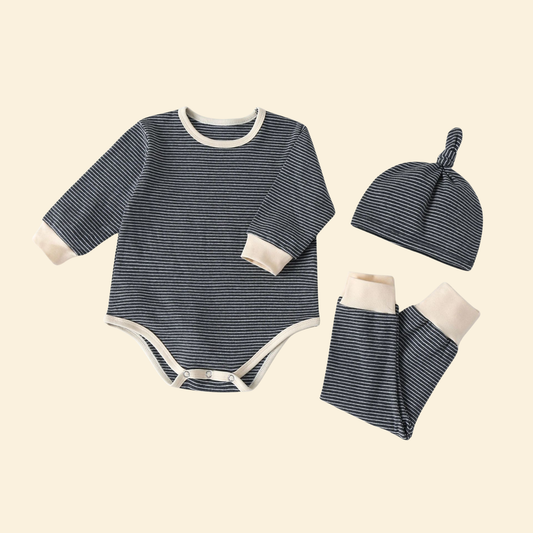 Three-Pieces Casual Outfits Set Baby Clothing