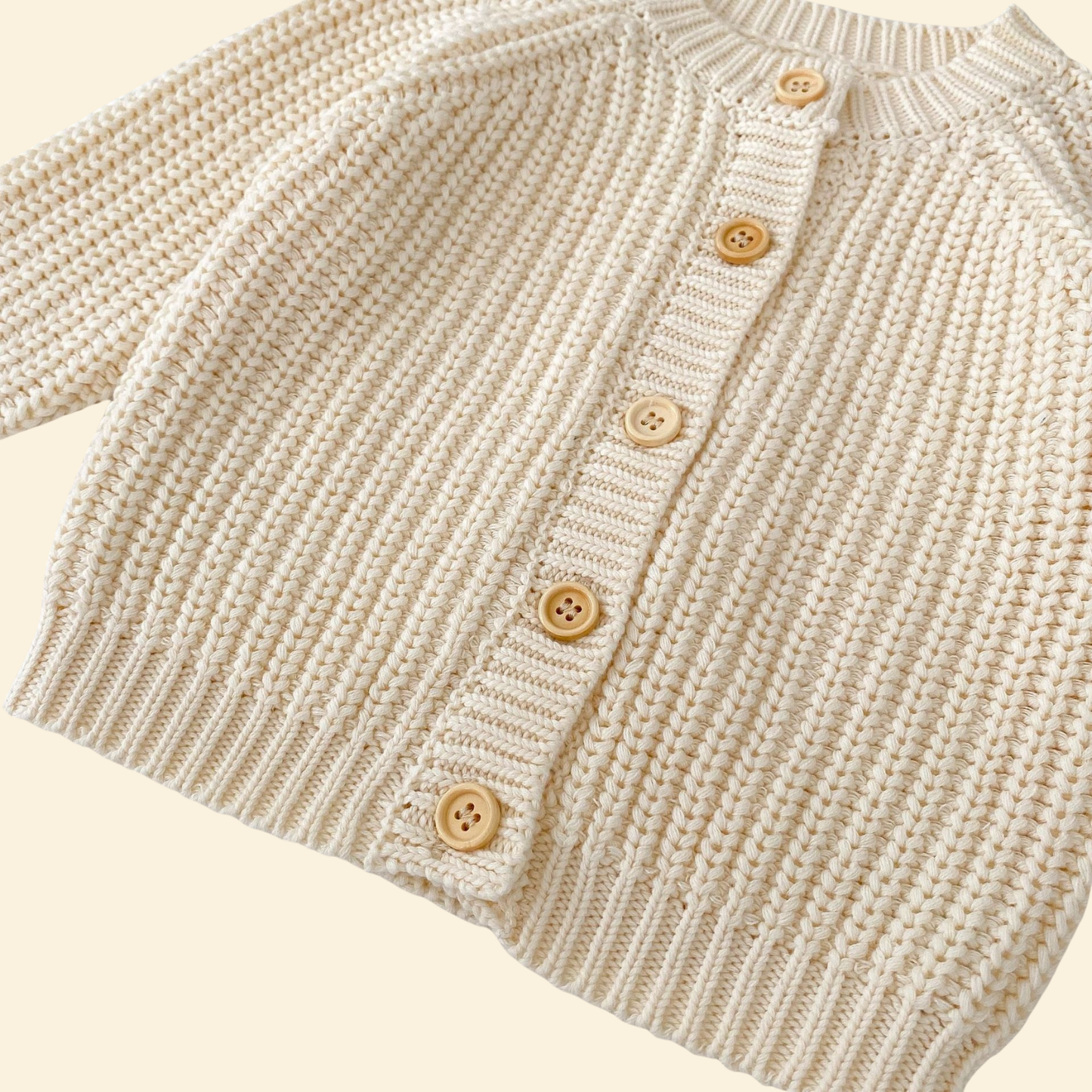 Knitted Cardigan & Hat