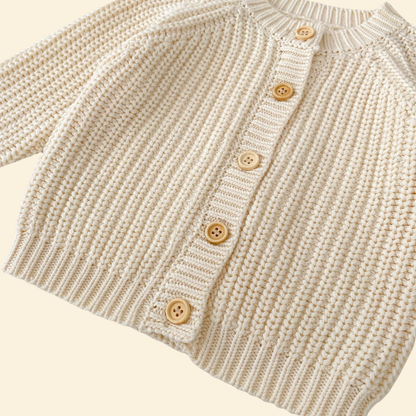 Knitted Cardigan & Hat