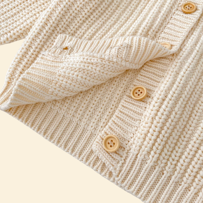 Knitted Cardigan & Hat