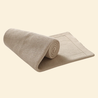All-Seasons Super Soft Cotton Knitted Blanket