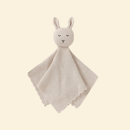 Knitted Cotton Rabbit Doudou
