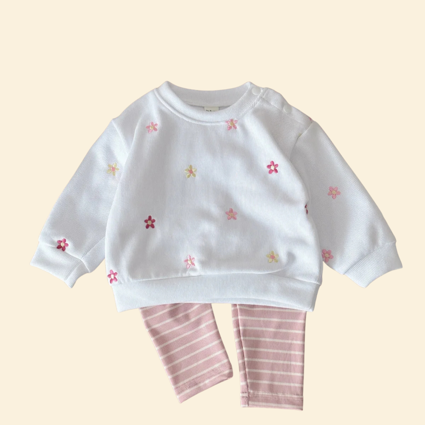 Floral Baby Clothing Outfits Set