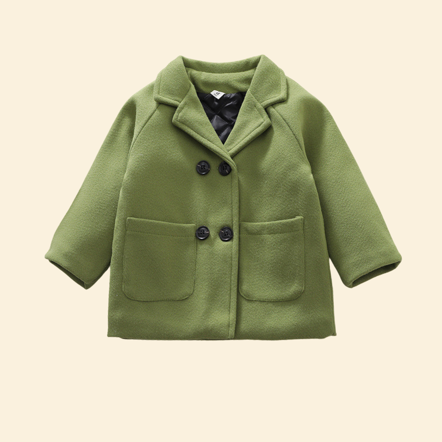 Baby Winter Long Sleeve Warm Jacket With External Pockets