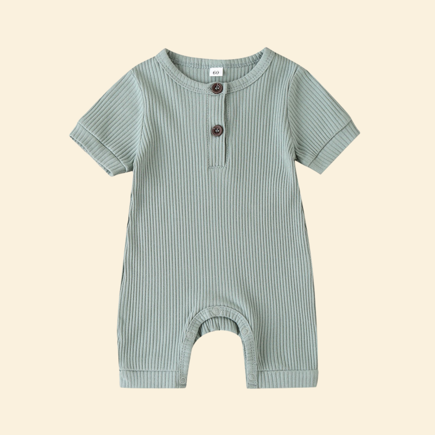 Summer Bodysuit Cotton Short Sleeve