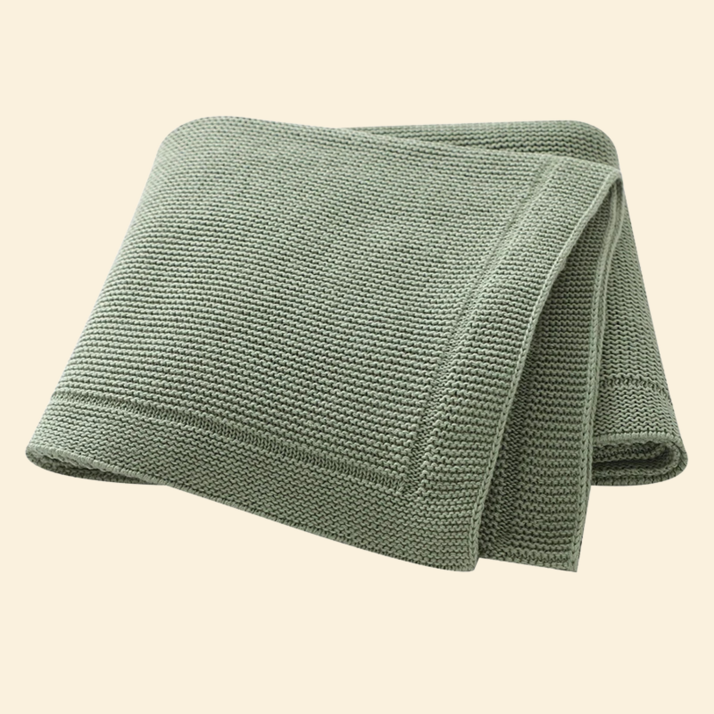 All Seasons Cotton Knitted Baby Blanket