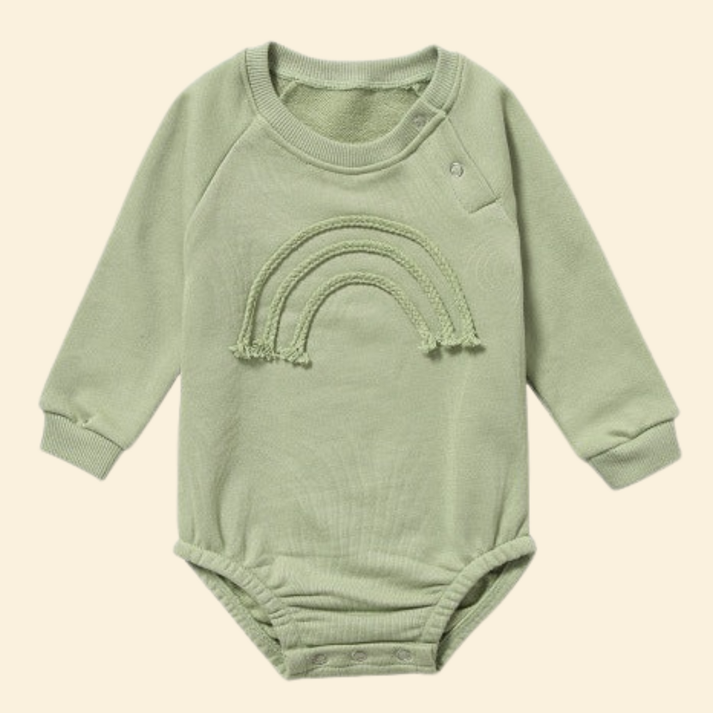 Romper Cotton Long Sleeve