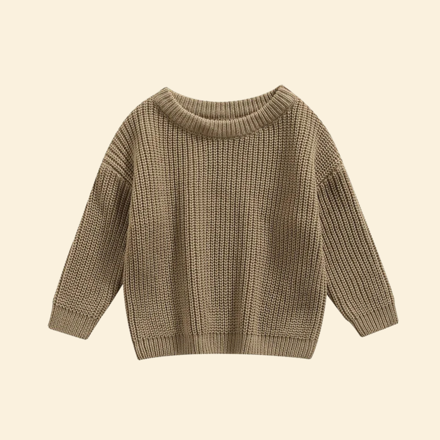 Knitted Casual Long Sleeve Pullover