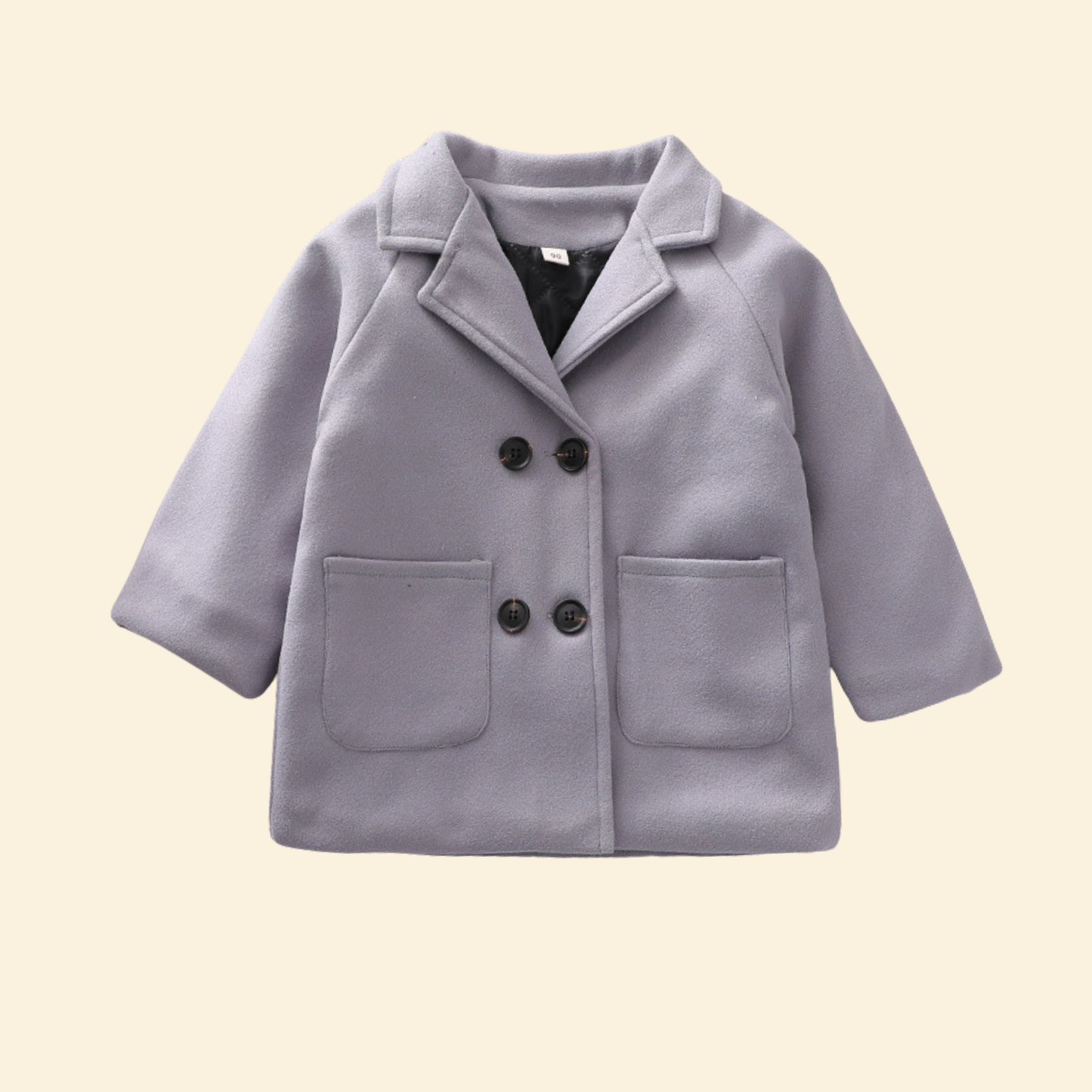 Baby Winter Long Sleeve Warm Jacket With External Pockets