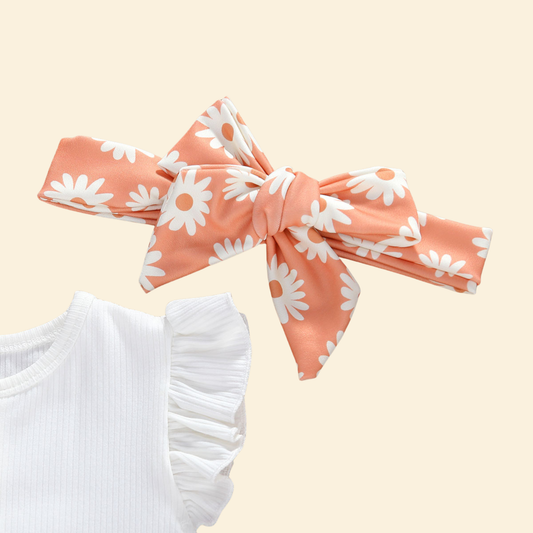 Toddler Summer Babysuits - Three Piece Set