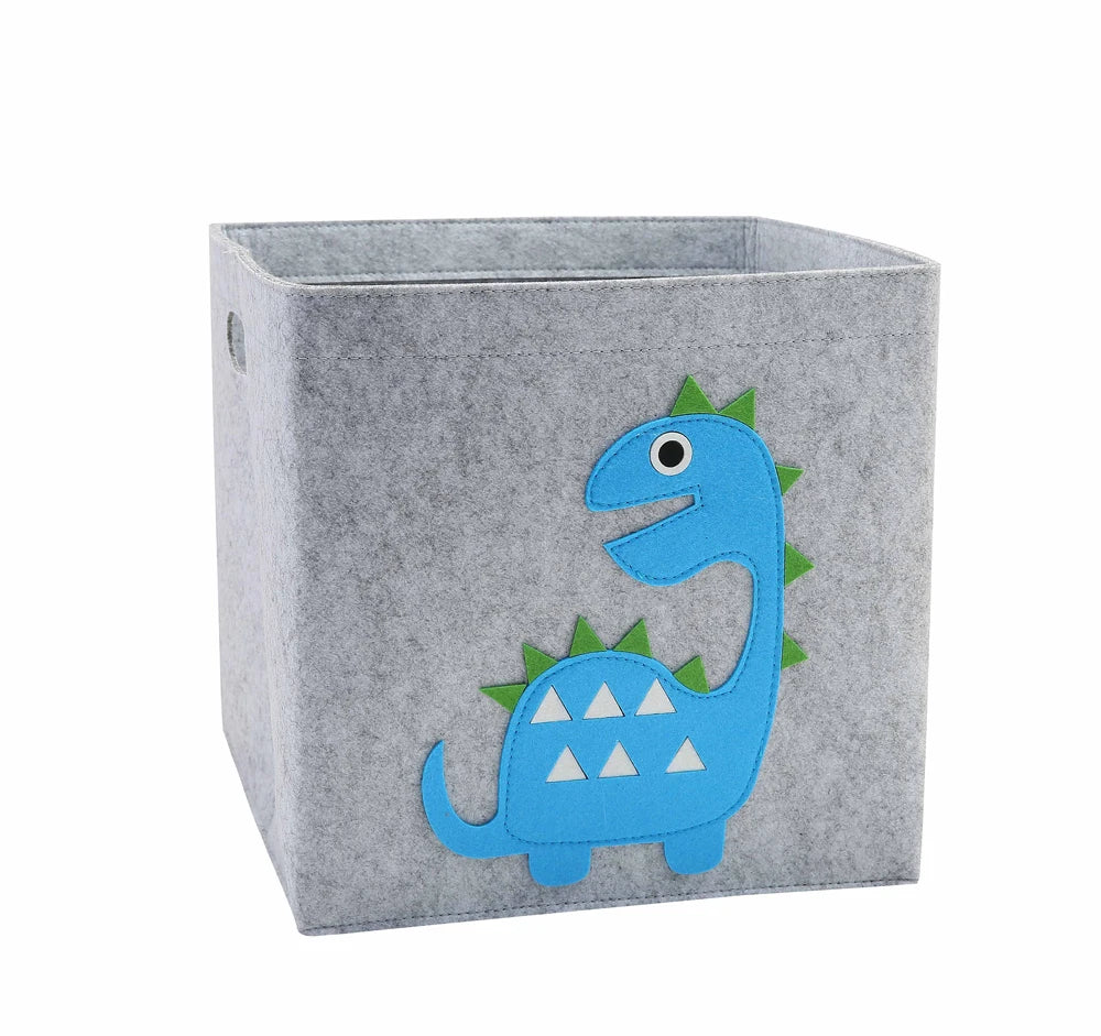 Fabric Storage Organizer Box With Handle For Toys & Clothes